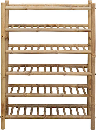 Поставка За Обувки От Бамбук 68x28x96cm