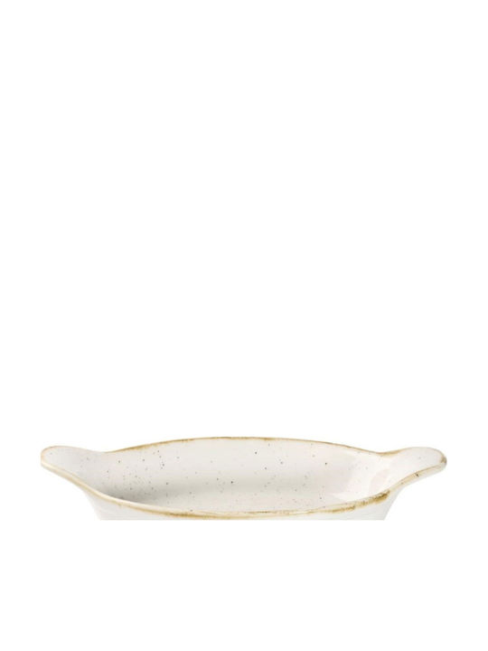 Churchill 1795 Serving Platter Oval Porcelain Beige 23.2x15.2cm 12 Pieces Churchill 1795 Serving Platter Oval Porcelain Beige 23.2x15.2cm 12 Pieces