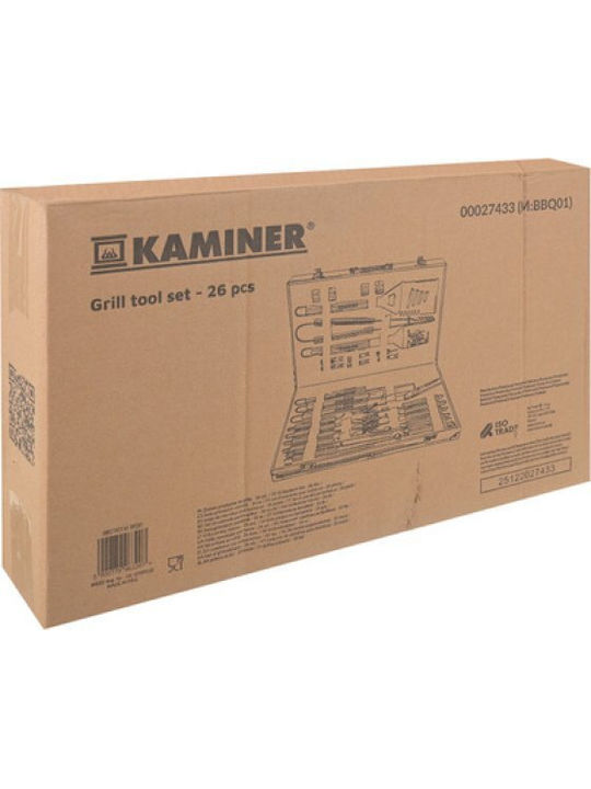 Kaminer Grill Utensil Set 26 Pcs 18860-0