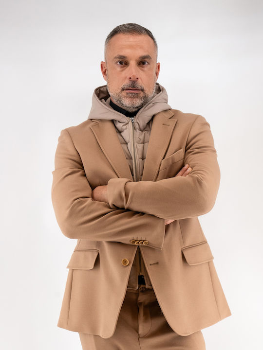 Herrenanzugsjacke Beige