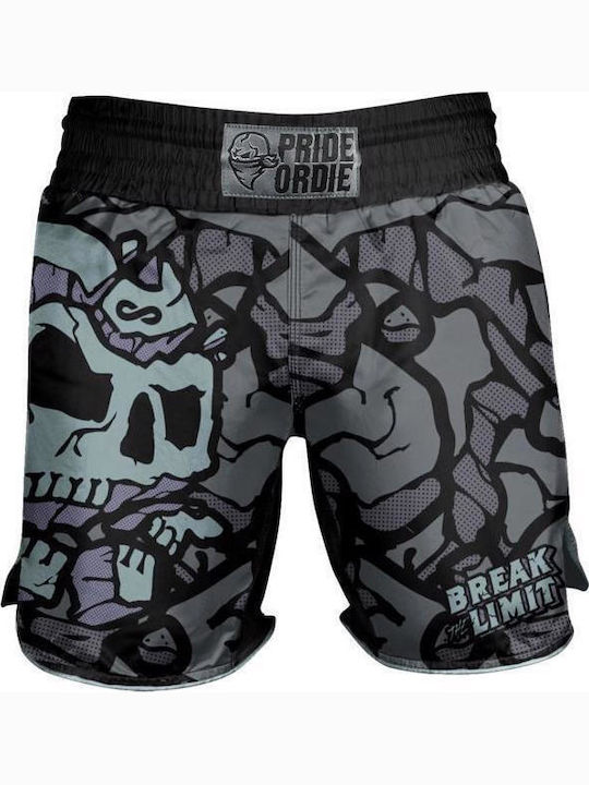PrideOrDie POD306 MMA Short Black PrideOrDie POD306 MMA Short Black