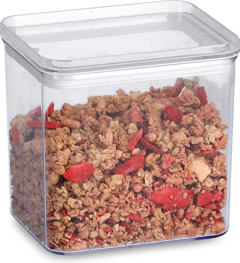 Zeller Set 3 Bucăți Vaze Cereale / Pentru Paste Cu Capac Plastic Transparent 500ml 3 Bucăți