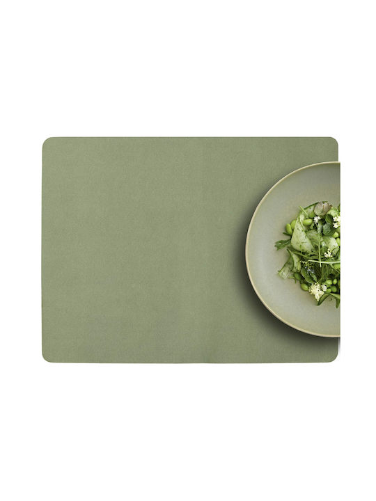 Villa Collection Plastic Green Placemats 46x35cm 4 Pieces