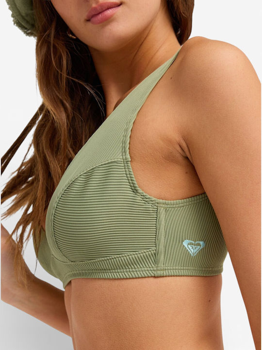 Love Bikini Top D Cup Green