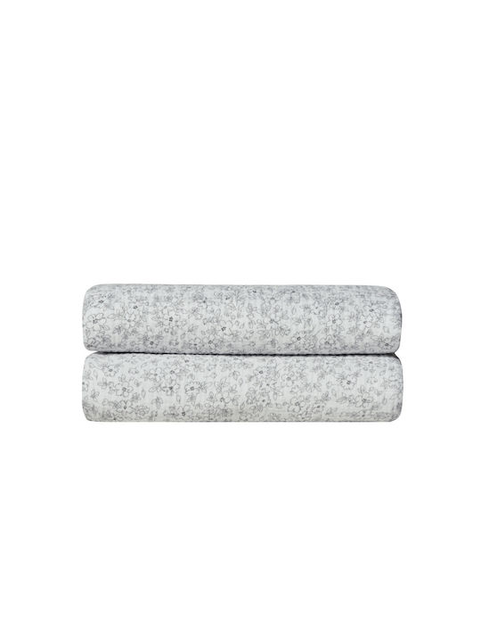 Kentia Evanthia Decke Mousseline Moné 160x240cm Hellblaue