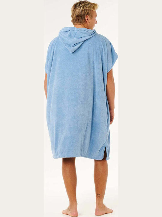 Rip Curl Kapuzentuch Strandponcho Blau