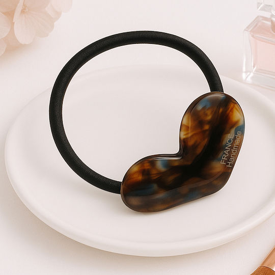Avizar Elastic Casual Hair Polished Sleeve Opaline Heart Gracious Marbled Brown