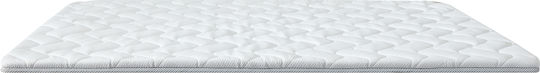 Mattress Topper Double Foam Strapped 150x200x4cm