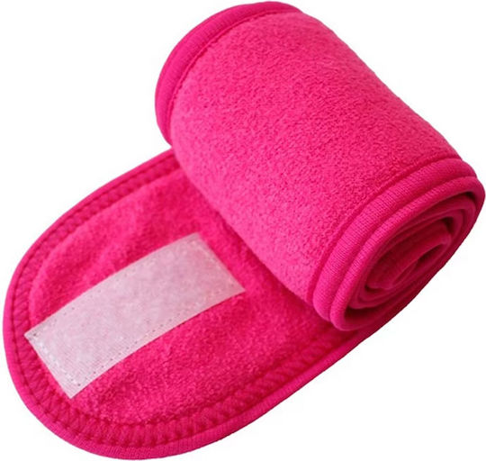 Avizar Fuchsie Baumwoll Textur Mikrofaser Haar Spa Banner Fuchsie