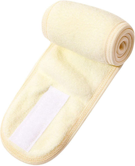 Avizar Bentite Pentru Păr Spa Banner În Microfibră Textură De Bumbac Bej