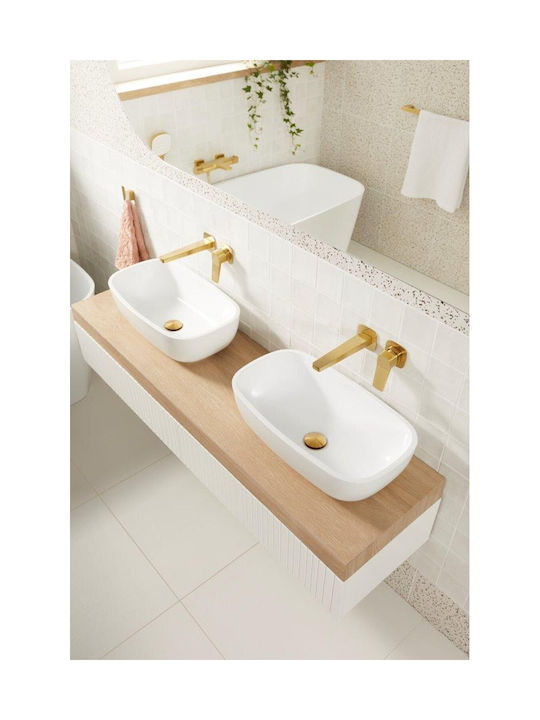 KFA Built-in Mixer & Mouthpiece Set for Bathroom Sink Gold