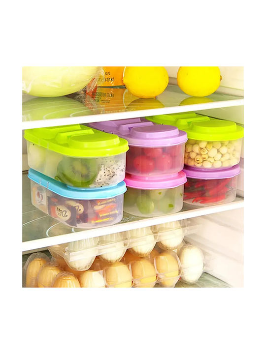 Pandaboo Plastic Light Blue Lunch Box