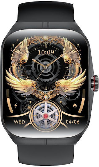 iXchange SW-15 Smartwatch cu Pulsometru (Negru)