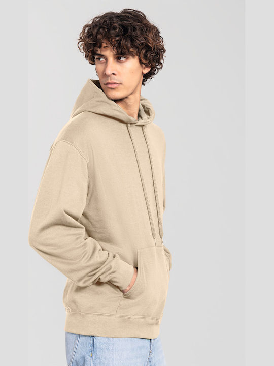 Fruit of the Loom Men's Promotional Long Sleeve Sweatshirt Desert Sand