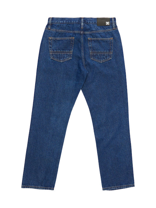 Worker Relaxed Ανδρικό Παντελόνι Τζιν με Relaxed Tapered Εφαρμογή Μπλε