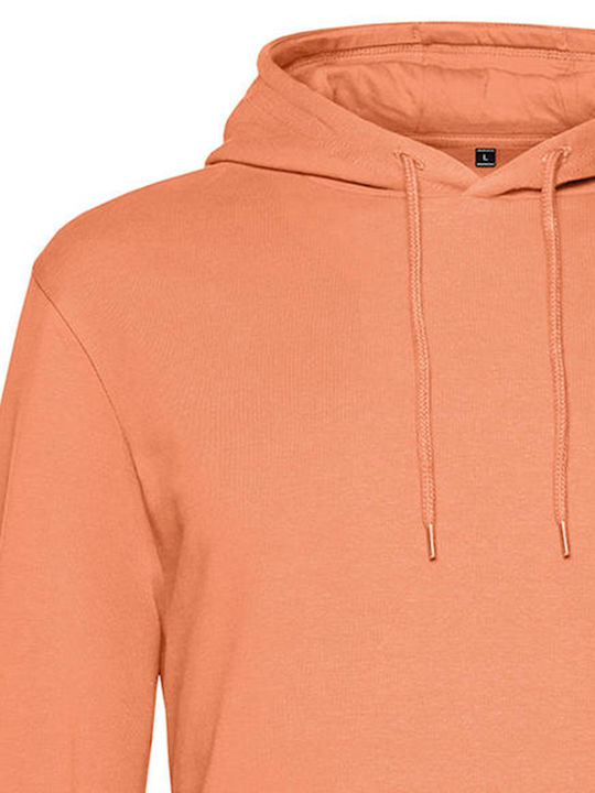 B&C Men's Promotional Long Sleeve Sweatshirt Melon Orange B&C Men's Promotional Long Sleeve Sweatshirt Melon Orange