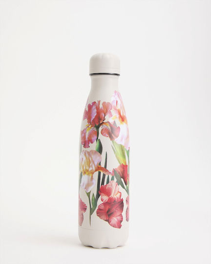 Chilly's Floral Series Bottle Thermos Stainless Steel BPA Free 500ml Floral Golden Hour