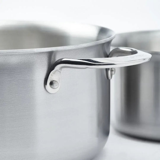 De Buyer Βαθιά Ανοξείδωτη Κατσαρόλα 1.5lt / 16cm