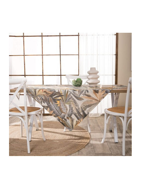 Teoran Teoran Mehrfarbiges Tischtuch Orba 135x135cm