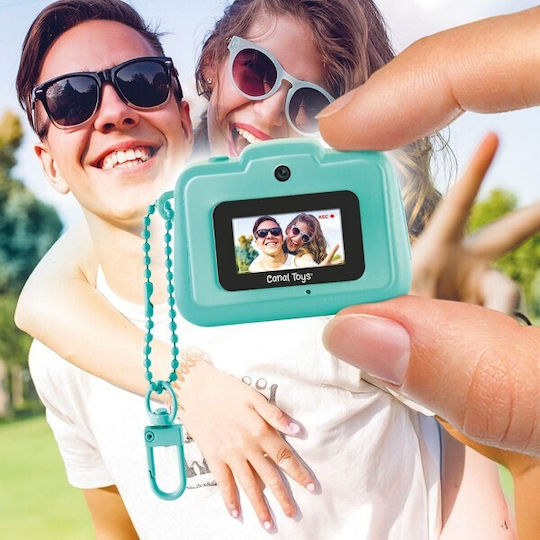 AS Photo Creator Mini Compact Φωτογραφική Μηχανή Γαλάζια