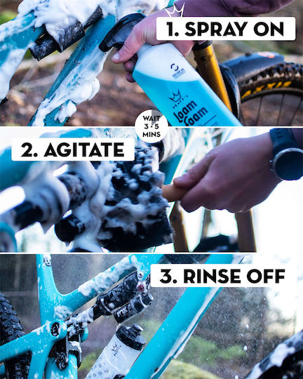 Peaty's Loam Spumă De Curățare Pentru Bicicletă