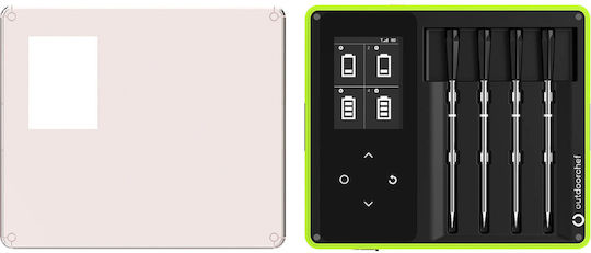 Outdoorchef Check Ασύρματο Ψηφιακό Θερμόμετρο BBQ με Ακίδα και Bluetooth +100°C / +100°C Outdoorchef Check Ασύρματο Ψηφιακό Θερμόμετρο BBQ με Ακίδα και Bluetooth +100°C / +100°C