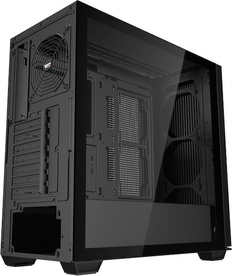 Darkflash DS900WS Gaming Midi-Turm Computergehäuse mit Seitenfenster Schwarz