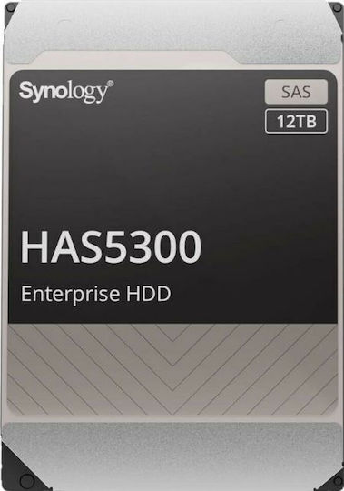 Synology HAS5310 12TB HDD Hard Drive 3.5" SAS 3.0 7200rpm with 512MB Cache for NAS HAS5310-12T