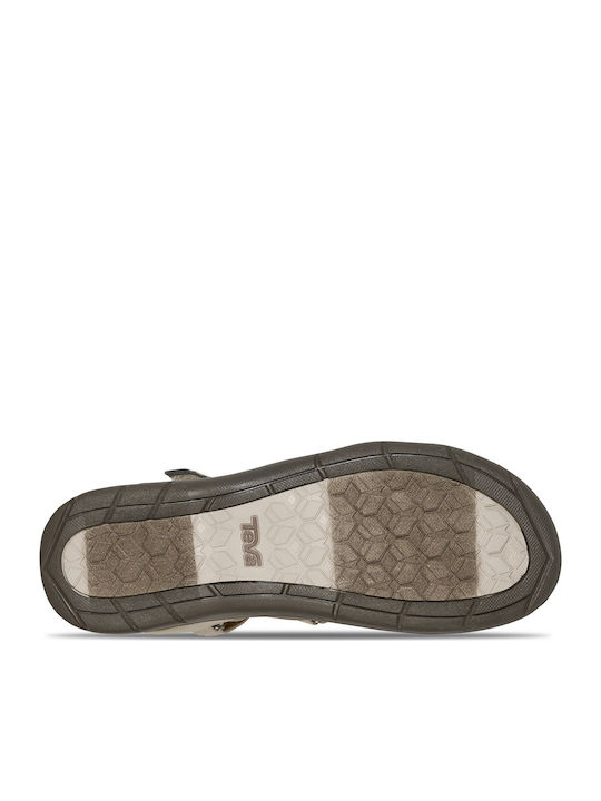 Tirra Women's Flat Sandals Sporty Beige