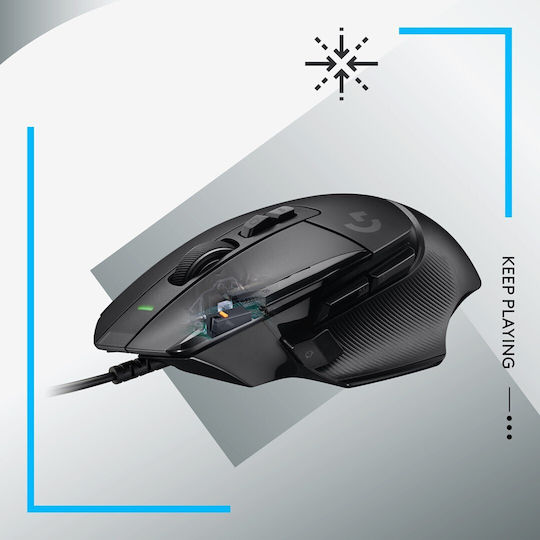 Logitech G502 X Lightspeed Wireless Gaming Mouse Black
