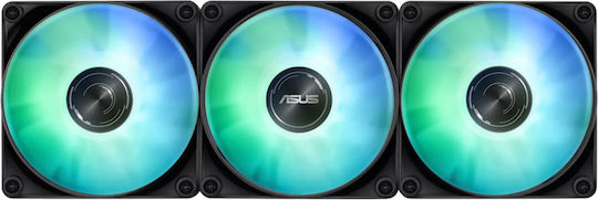 Asus MAX Gaming LC 360 ARGB LCD Υδρόψυξη AIO CPU με 3 Ανεμιστήρες 120mm