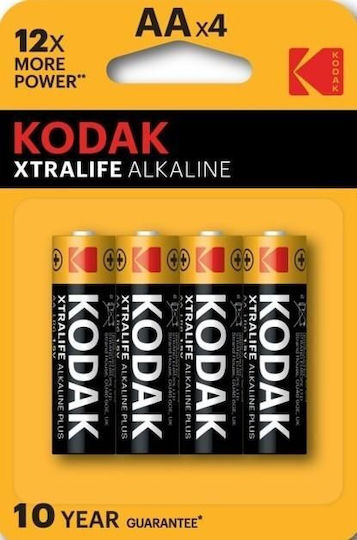 Kodak Max Αλκαλικές Μπαταρίες AA 1.5V 4τμχ