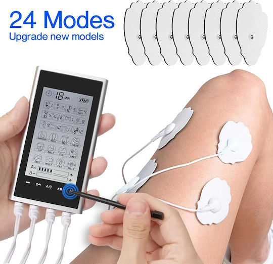 Elektrische Massager für Kopf, Rücken und Körper Silber