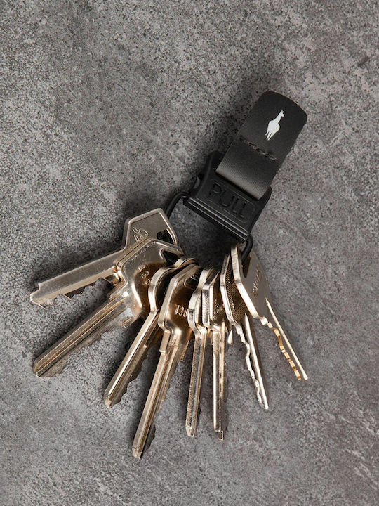 Alpaka Hub Keychain Key Organizer Black