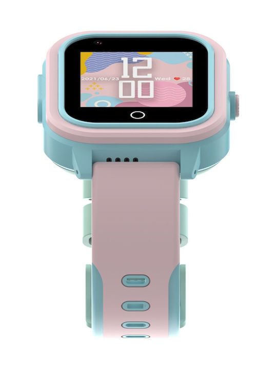 Bemi Παιδικό Smartwatch 4G με GPS & Κάμερα Ροζ