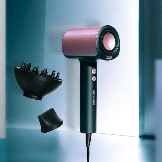 Cecotec Nano Plasma Πιστολάκι Μαλλιών Turbo με Φυσούνα 1600W