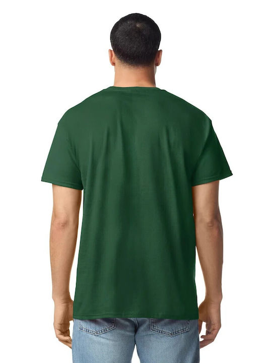 Gildan Ανδρικό Διαφημιστικό T-shirt Κοντομάνικο σε Χρώμα