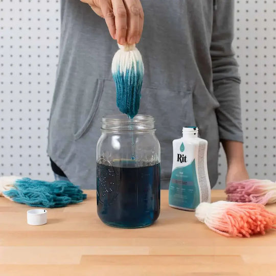 Rit Dye Flüssige Allzweckfarbe Für Stoffe – Petrol 236ml