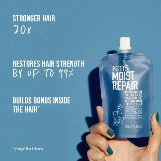 Intensive Care Damaged Colored Hair Kms Moist Repair Intense Restore Treatment Capacity Ml 500