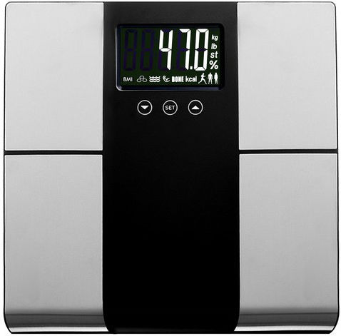 Cantar Digital De Baie 225kg Cu Analizator De Grăsime Corporală Argintiu ZY12463QWS38