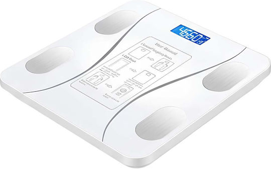 Avizar Electronic Scale Lcd Screen Temperature Sensor Calories White