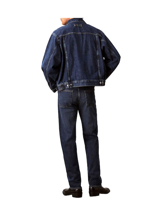 Men's Jeans Pants with Slim Straight Fit Oil Slick