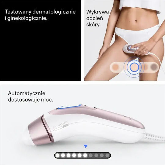 Braun Skin i·expert Hair Removal Set IPL for Face Body & Bikini PL7321