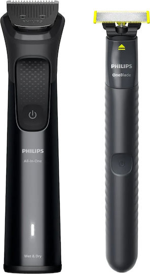 Philips Multigroom + OneBlade Satz für Haarschneider Wiederaufladbare Batterie Schwarz MG9690/30