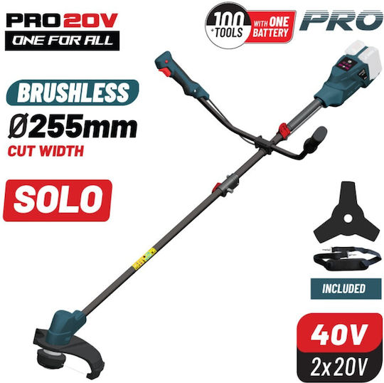 Bormann Pro BBP4602 Brush Cutter Shoulder / Hand Battery 40V Solo 6.2kg Brushless