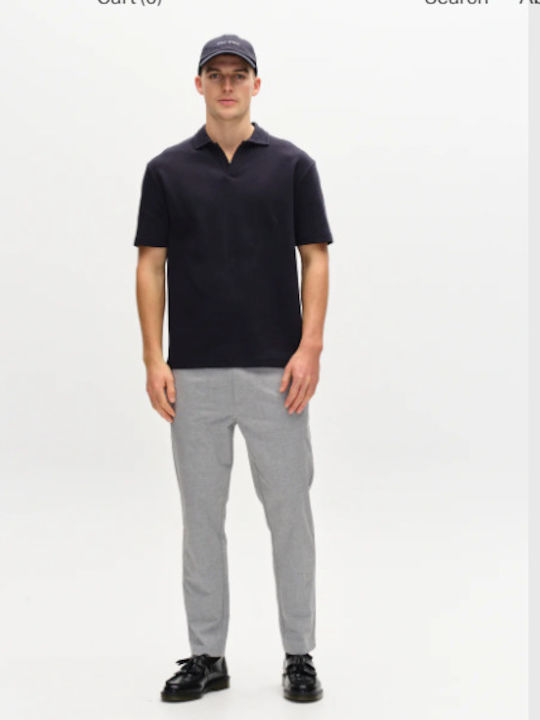 Monza Trousers Elastic Light Grey