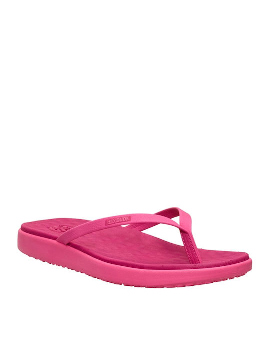 Flip Flops in Fuchsia Colour
