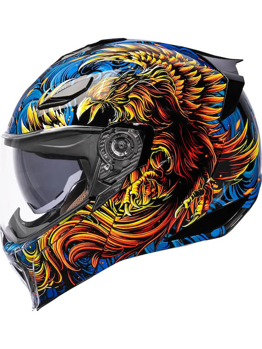 Icon Threshold Burn Birdie Burn Κράνος Μηχανής Flip-Up ECE 22.06 με Sunvisor