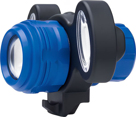 Avizar Wasserdichte Led Fahrradbeleuchtung 4 Lichtmodi Usb Wiederaufladbar Schwarz Blau