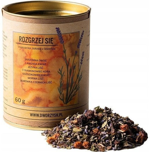 Dworzysk Loose Herbal Tea Warm Up Refill Pack 120 G